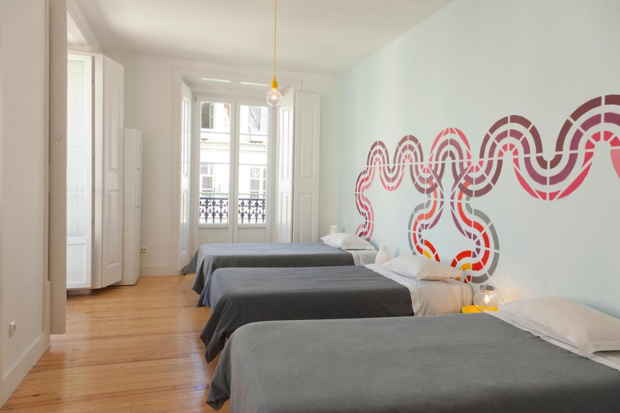 Lisbon Lounge Hostel Bagian luar foto